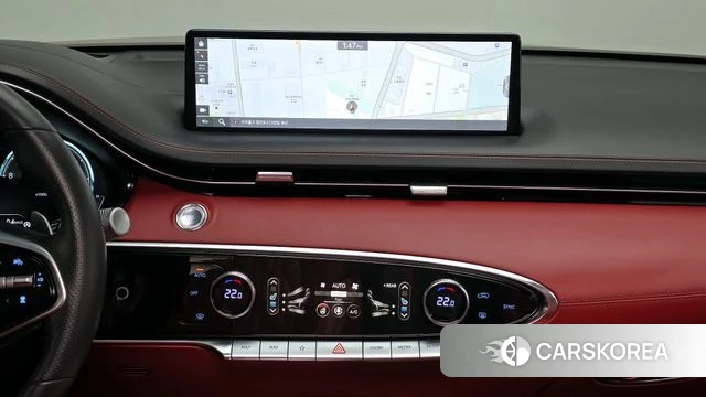 Genesis GV70 2021 Красный из Кореи, фото 5