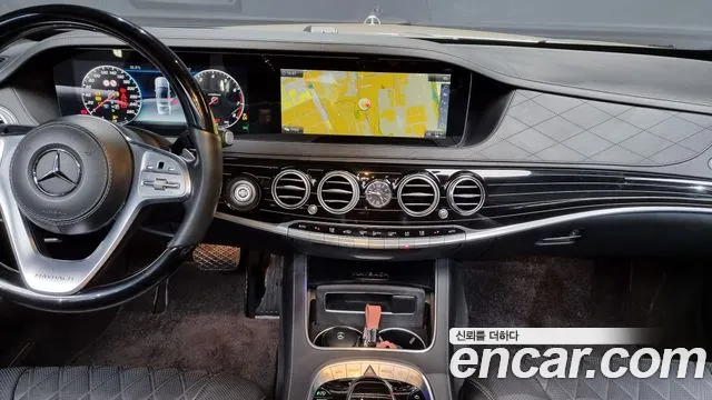 Mercedes-Benz S-Class W222 2019 Серебряный двухцветный из Кореи, фото 5