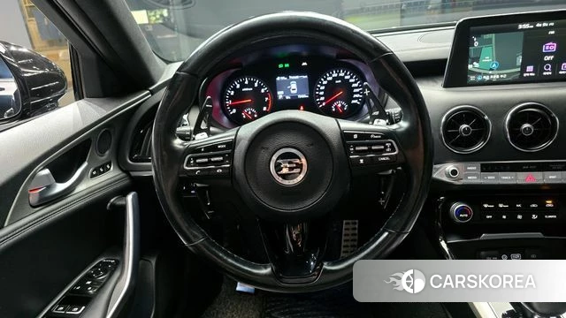 Kia Stinger 2018 Черный из Кореи, фото 5