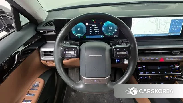 Hyundai Grandeur Hybrid (GN7) 2023 Черный из Кореи, фото 5