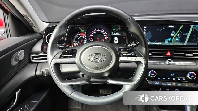 Hyundai Avante (CN7) 2020 Красный из Кореи, фото 5