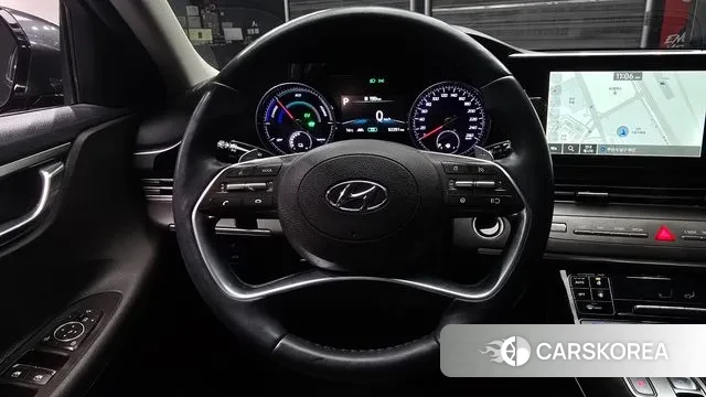 Hyundai The New Grandeur IG Hybrid 2021 Серый из Кореи, фото 5