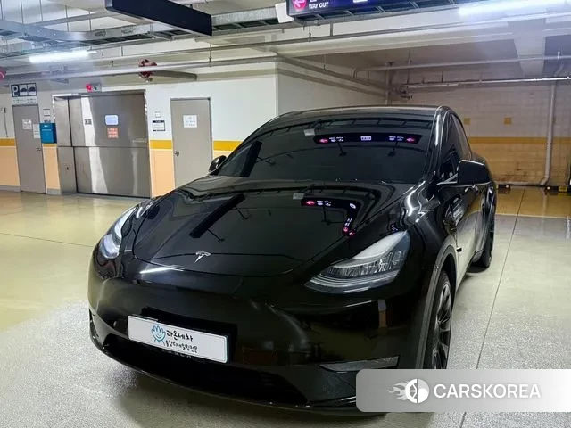 Tesla Model Y 2021 Черный из Кореи, фото 5