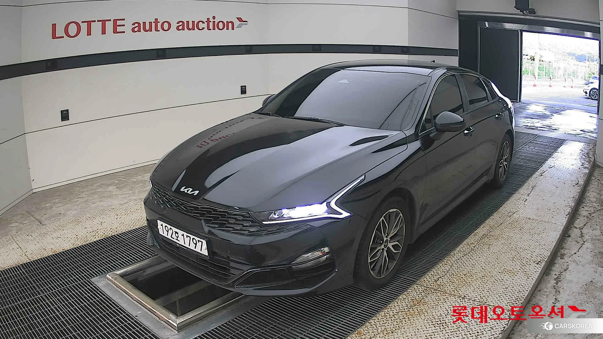 Kia K5 2022 Aurora Black Pearl из Кореи, фото 5