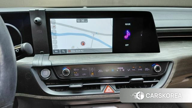 Kia K8 Hybrid 2022 Серый из Кореи, фото 5