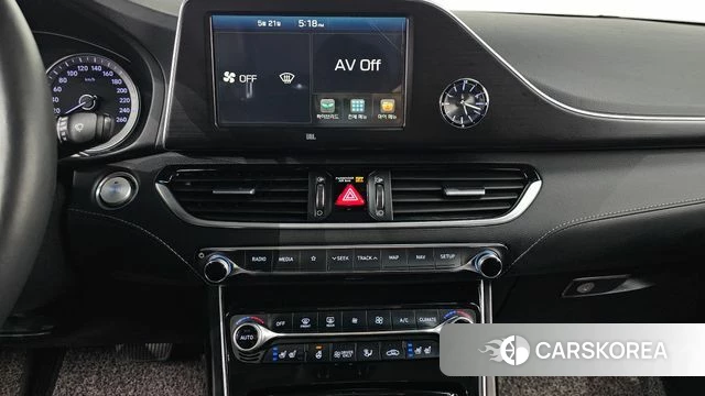 Hyundai Grandeur IG Hybrid 2019 Черный из Кореи, фото 5