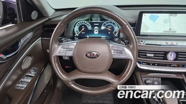 Kia More K9 2019 Синий из Кореи, фото 5
