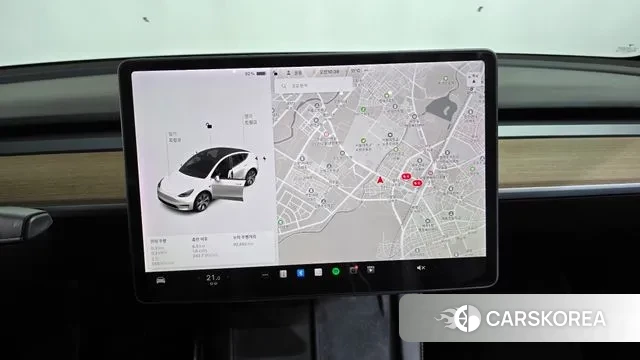 Tesla Model Y 2021 Белый из Кореи, фото 5