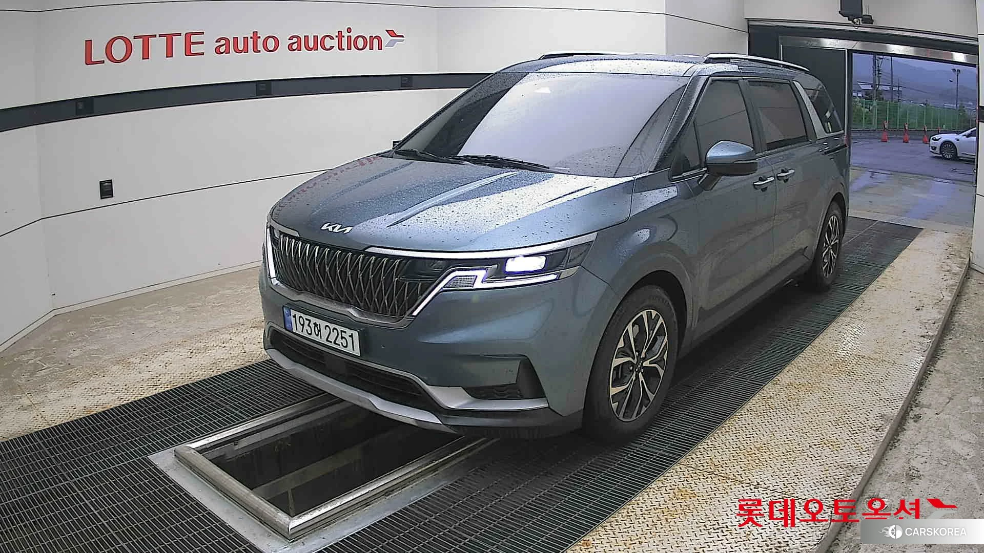 Kia Carnival 2023 Astra Blue из Кореи, фото 5