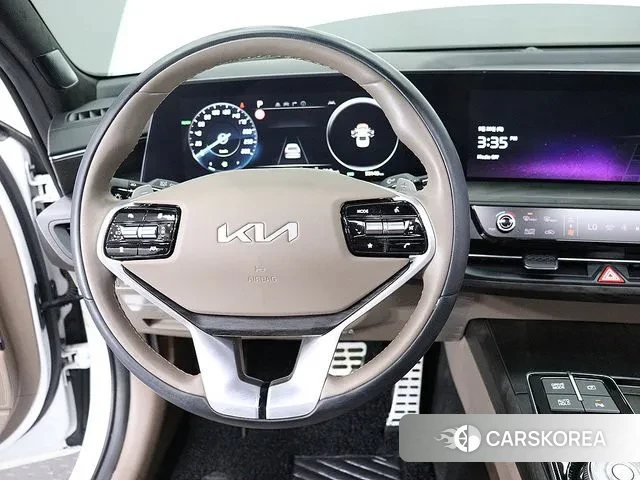Kia K8 Hybrid 2022 Белый из Кореи, фото 5