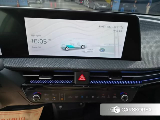 Kia EV6 2022 Черный из Кореи, фото 5