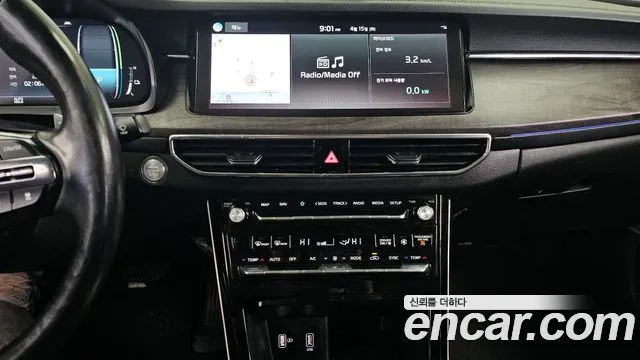 Kia K7 Premier Hybrid 2020 Синий из Кореи, фото 5