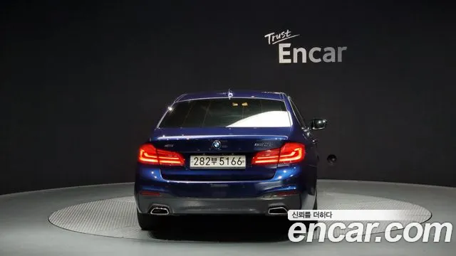 BMW 5 Series (G30) 2020 Синий из Кореи, фото 5