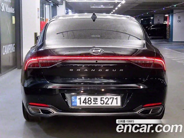 Hyundai The New Grandeur IG Hybrid 2020 Черный из Кореи, фото 5