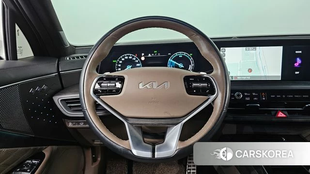 Kia K8 Hybrid 2023 Белый из Кореи, фото 5