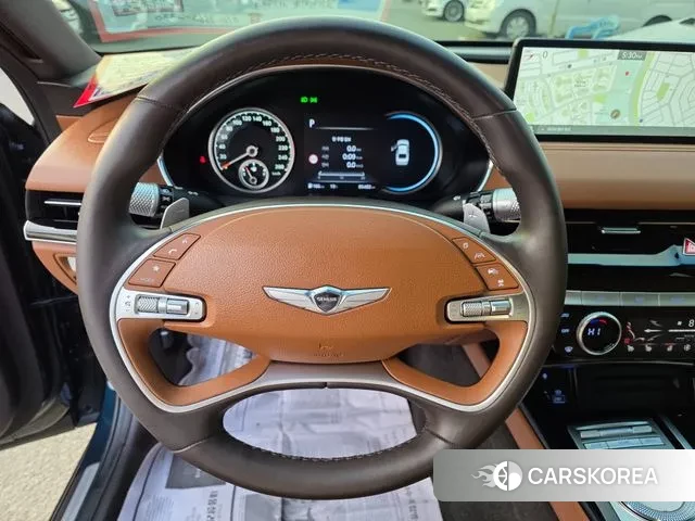 Genesis G80 (RG3) 2021 Синий из Кореи, фото 5