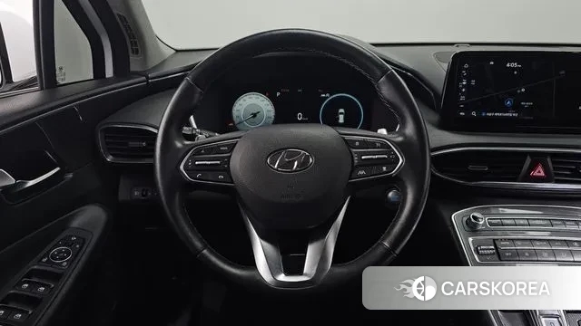 Hyundai The New Santa Fe 2021 Белый из Кореи, фото 5