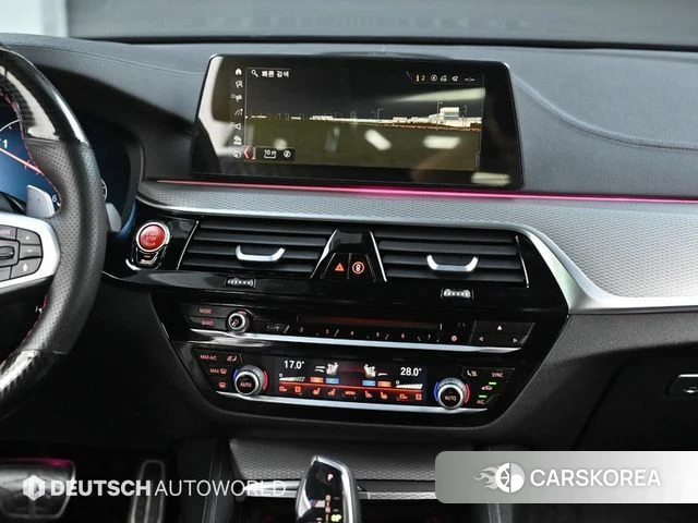 BMW 5 Series (G30) 2019 Синий из Кореи, фото 5