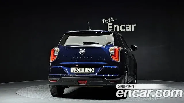 Ssangyong Berry New Tivoli 2021 Синий из Кореи, фото 5