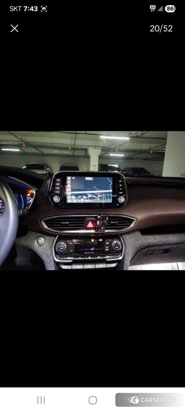 Hyundai Santa Fe TM 2019 Белый из Кореи, фото 5