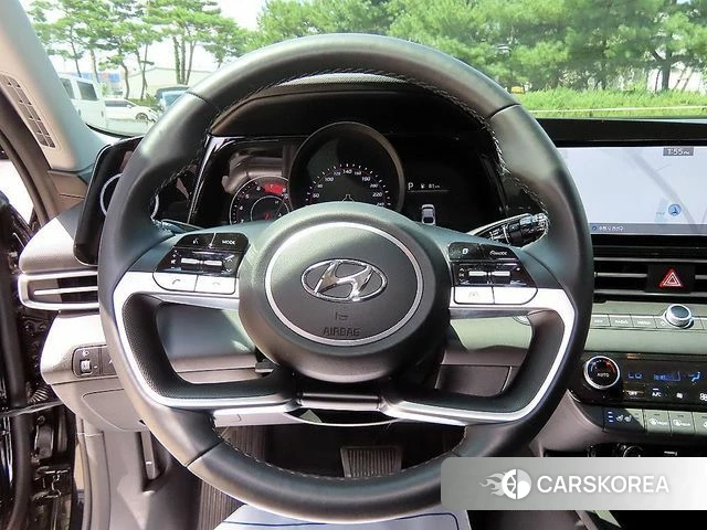 Hyundai Avante (CN7) 2021 Черный из Кореи, фото 5