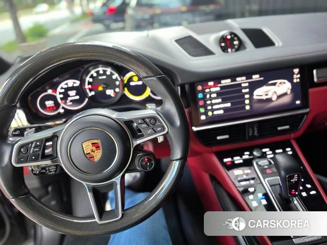 Porsche Cayenne (PO536) 2022 Черный из Кореи, фото 5