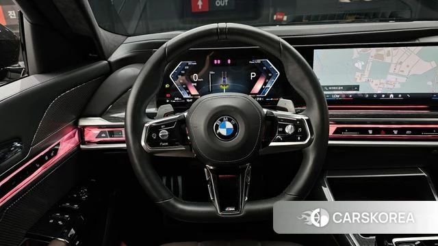BMW 7 Series (G70) 2023 Черный из Кореи, фото 5