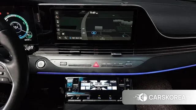 Hyundai The New Grandeur IG Hybrid 2021 Серый из Кореи, фото 5