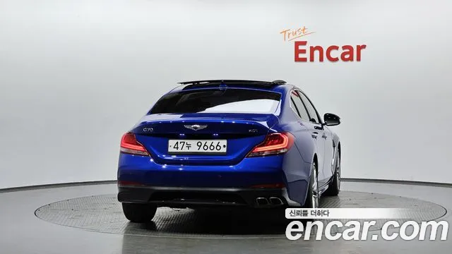 Genesis G70 2019 Синий из Кореи, фото 5