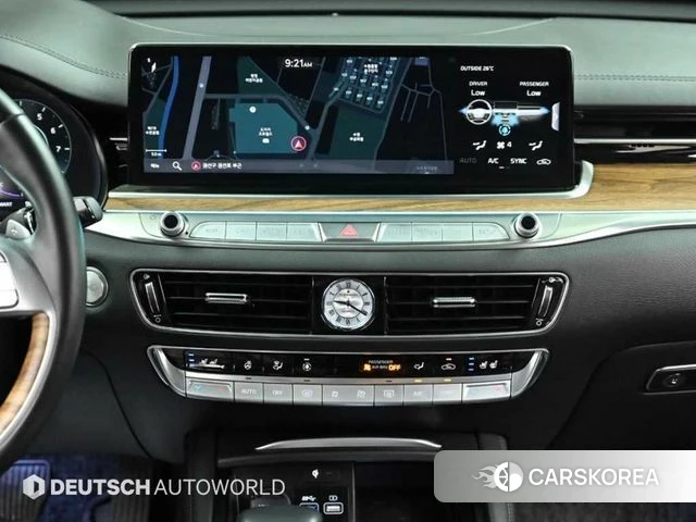 Kia The New K9 2nd generation 2021 Черный из Кореи, фото 5