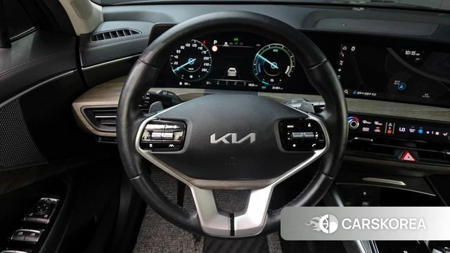 Kia K8 Hybrid 2023 Серебристо-серый из Кореи, фото 5