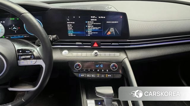 Hyundai Avante Hybrid (CN7) 2020 Белый из Кореи, фото 5