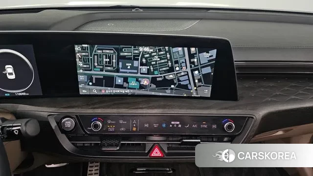 Kia K8 Hybrid 2021 Серебристо-серый из Кореи, фото 5