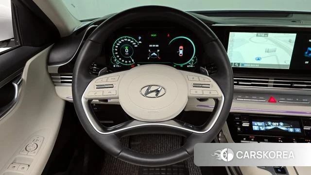 Hyundai The New Grandeur IG Hybrid 2022 Белый из Кореи, фото 5