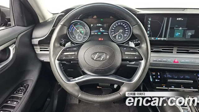 Hyundai The New Grandeur IG Hybrid 2020 Серый из Кореи, фото 5