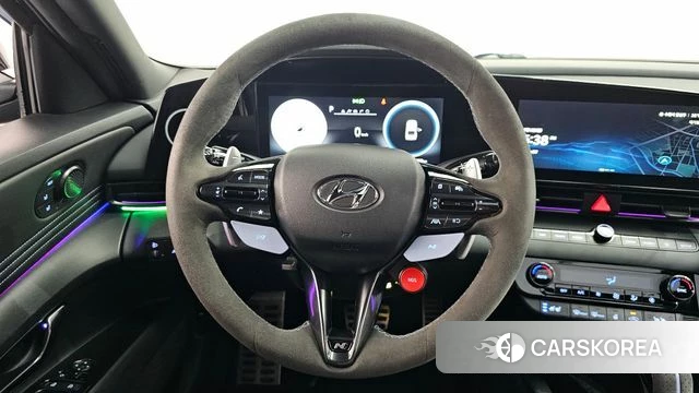 Hyundai Avante (CN7) 2022 Черный из Кореи, фото 5