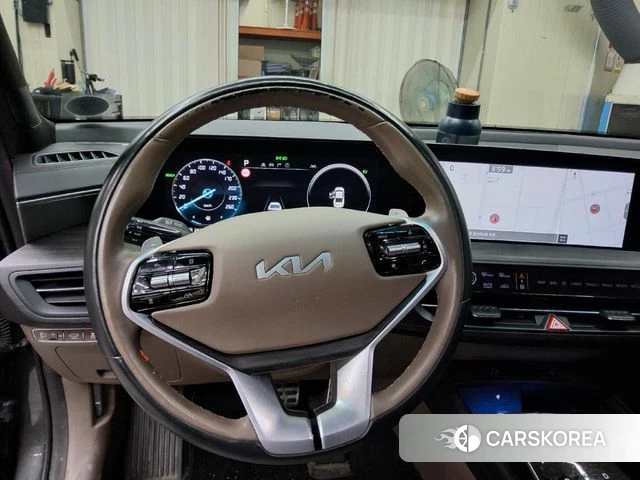 Kia K8 Hybrid 2022 Серый из Кореи, фото 5