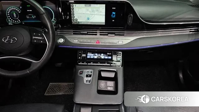 Hyundai The New Grandeur IG Hybrid 2021 Белый из Кореи, фото 5