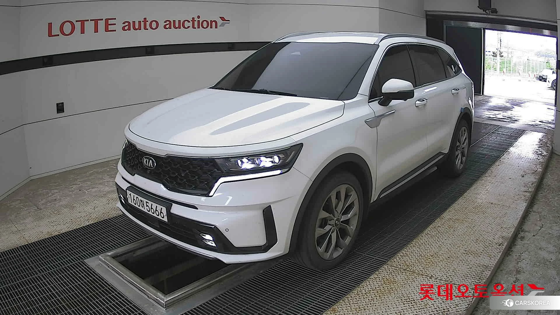 Kia Sorento 2021 Snow White Pearl (optional) из Кореи, фото 5