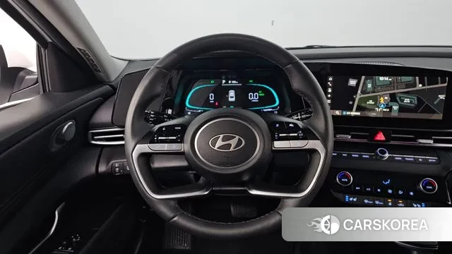 Hyundai The New Avante Hybrid (CN7) 2025 Белый из Кореи, фото 5