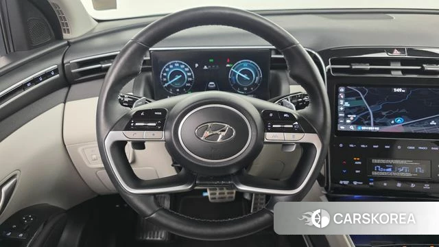 Hyundai Tucson Hybrid (NX4) 2021 Серый из Кореи, фото 5