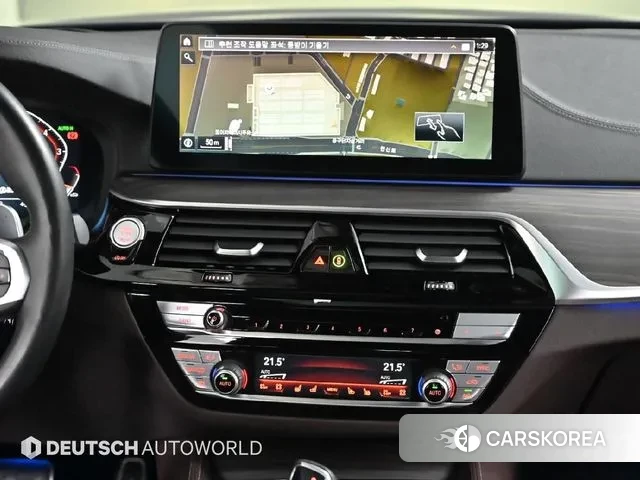 BMW 5 Series (G30) 2021 Синий из Кореи, фото 5