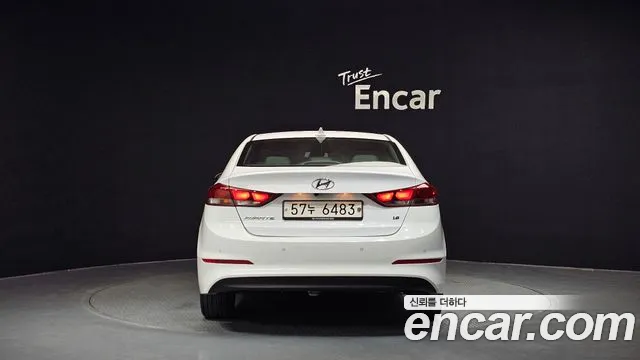 Hyundai Avante AD id 2539655 из Кореи 5