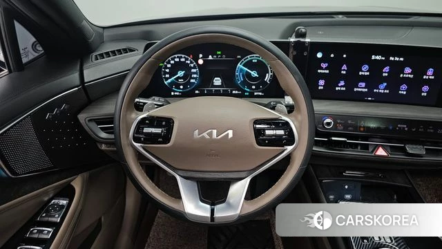Kia K8 Hybrid 2023 Черный из Кореи, фото 5