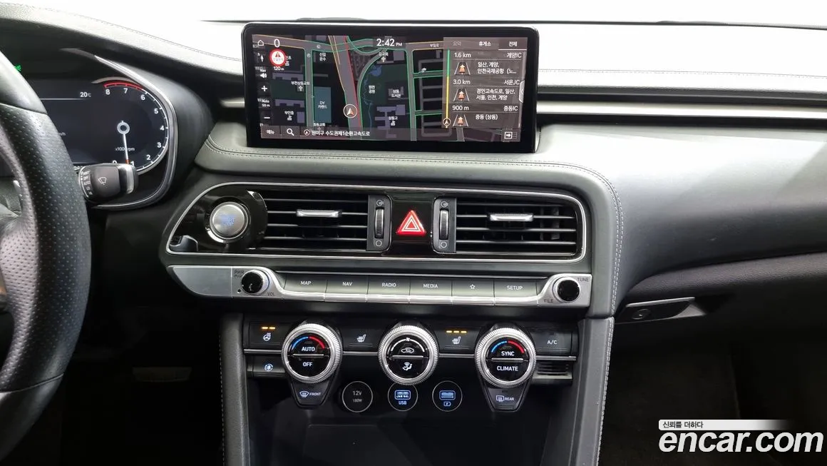 Genesis The New G70 2020 Черный из Кореи, фото 5