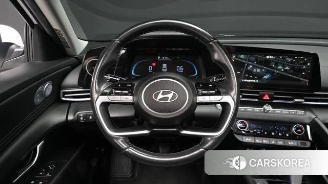 Hyundai The New Avante (CN7) 2023 Белый из Кореи, фото 5
