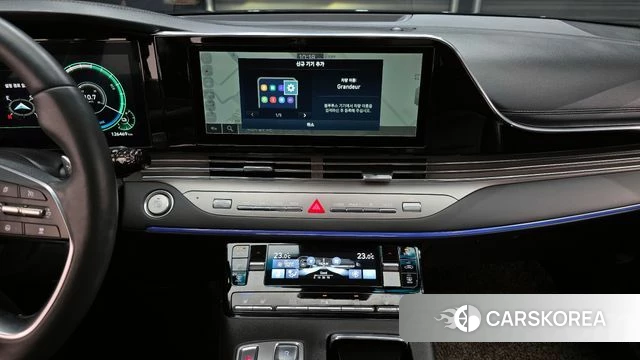 Hyundai The New Grandeur IG Hybrid 2022 Черный из Кореи, фото 5