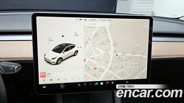 Tesla Model Y 2021 Белый из Кореи, фото 5