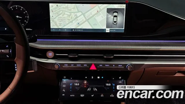 Hyundai Grandeur Hybrid (GN7) 2023 Белый из Кореи, фото 5