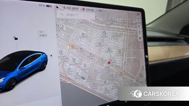 Tesla Model 3 2019 Синий из Кореи, фото 5